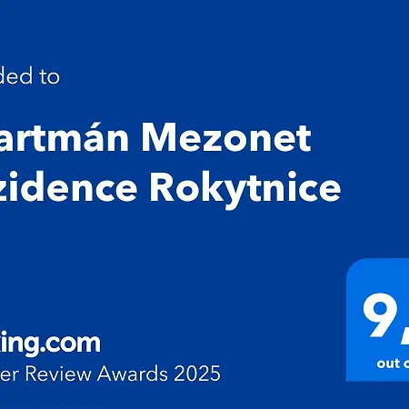 Mezonet Rezidence Rokytnice רוקיטניצה נאד איז'רו